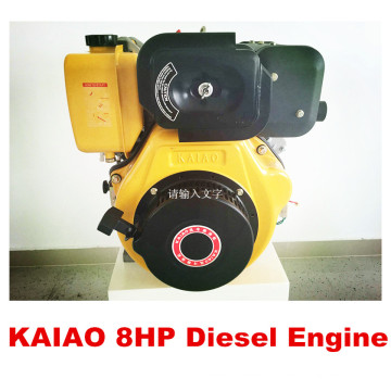 8HP/6.3kw Air Cooled Diesel Engine with CE ISO BV SGS